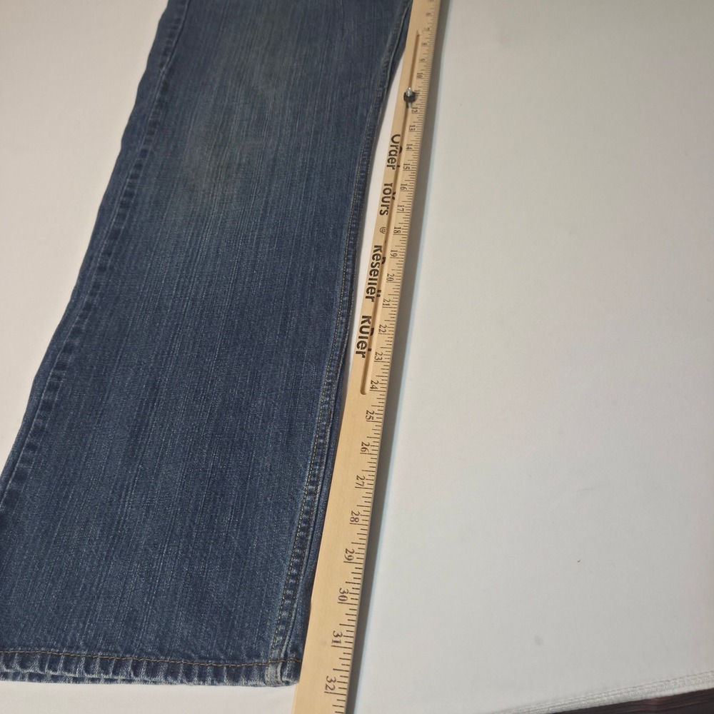 Levi's 569 Loose Straight Jeans Mens 38x32 Blue Denim Medium Wash 5-Pocket - Picture 6 of 12